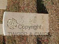 Cassino War Cemetery - Imam Ali, 